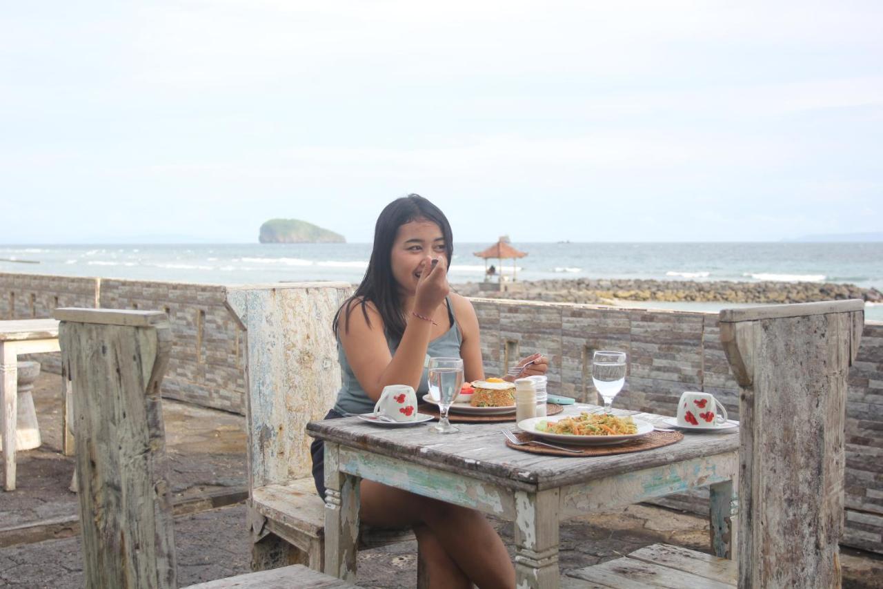 Temple Cafe & Cottages Candidasa Exterior foto